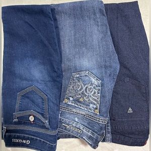 3 pairs Guess jeans - excellent condition